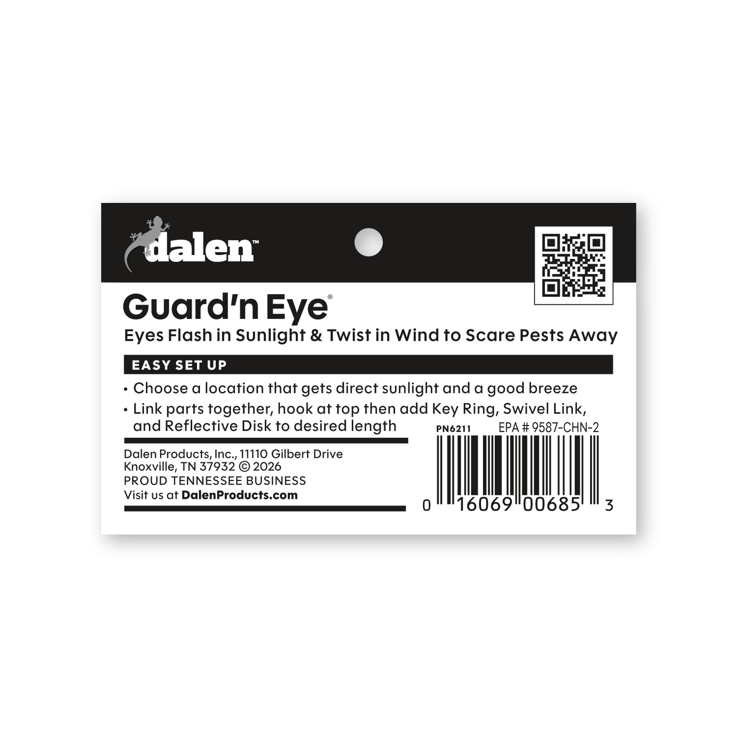 Dalen Guard'N Eye Reflective Scare Disks 4-Pack of 12 Bird Deterrent