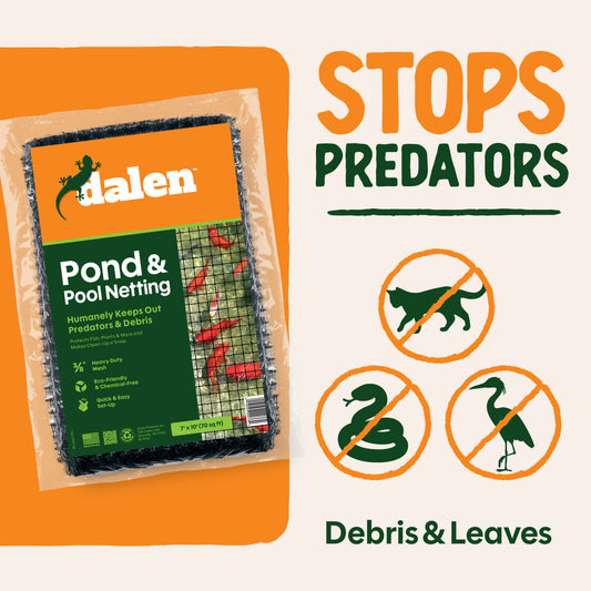 Dalen Heavy-Duty Pond and Pool Netting Floating Debris Cover