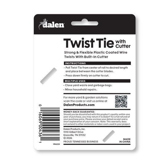 Dalen 100ft Twist Tie with Built-In Cutter for Plant Support