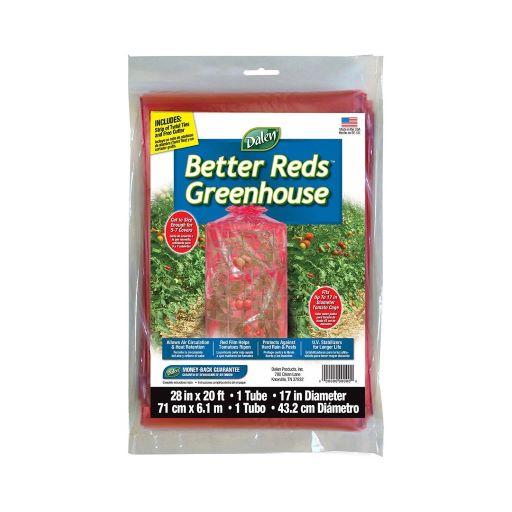 Better Reds Greenhouse Booster, Tomato Cage Add-On Cover for Faster Ripening, by Dalen Products