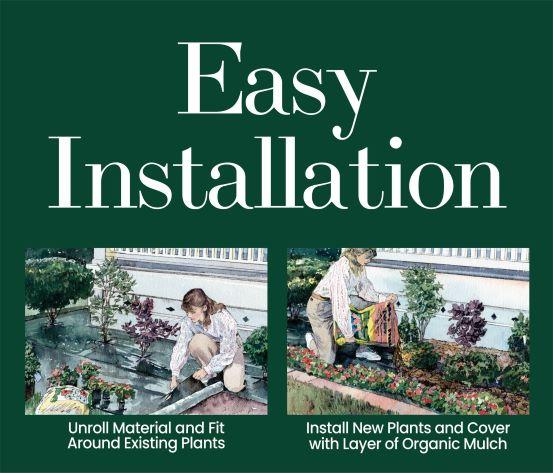 WEED-X® Premium #1 Rated Landscaping Fabric for Stopping Weeds