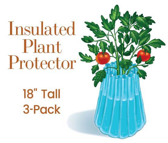 Wall-O-Water™ Season Starter 18" Tomato & Plant Protectors - 3pk or 9pk Mini Greenhouses