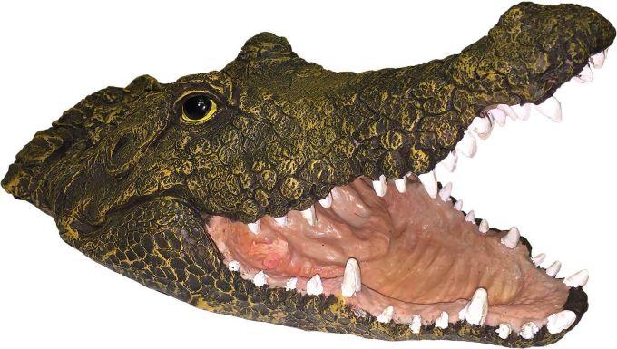 Dalen Floating Alligator Head Decoy Hand-Painted Pond & Pool Bird Deterrent