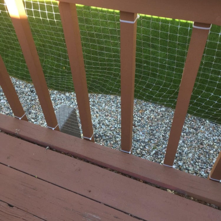 Dalen Plastic Barrier Fencing 1.5in Mesh Reusable Yard & Garden Safety Fence