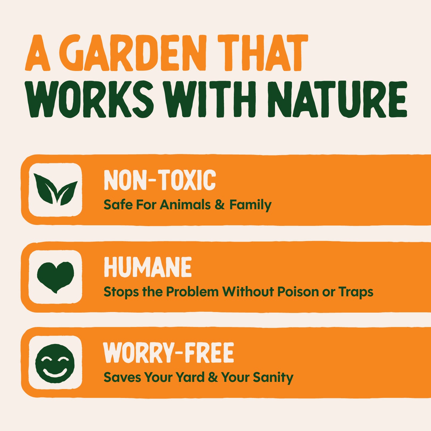 Dalen Fake Hornet's Nest 3-Pack Chemical-Free Wasp & Bee Repellent Decoy