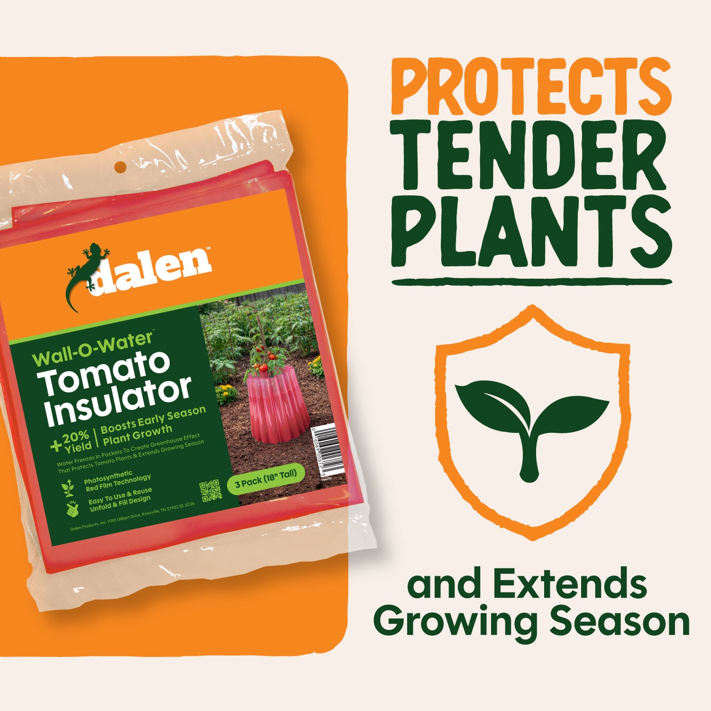 Dalen Wall-O-Water Season Starter 18in Mini Greenhouse Plant Protector