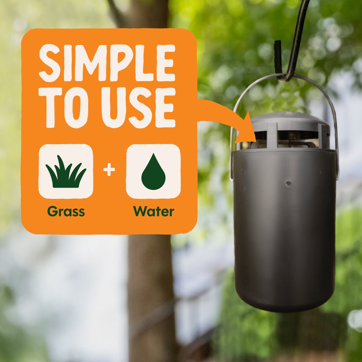 SKEET-O-TRAP Unique Mosquito Repellent Ovitrap for Yard or Garden