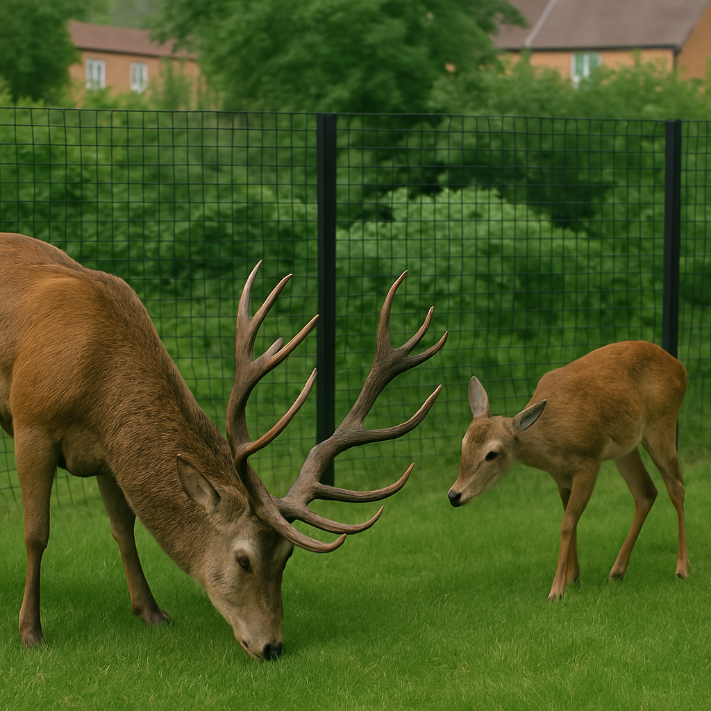 DEER-X High Quality No-Tear Black Protective Netting - Attractive Barrier