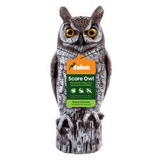 Dalen 16in Great Horned Owl Decoy Hand-Painted Bird & Pest Deterrent