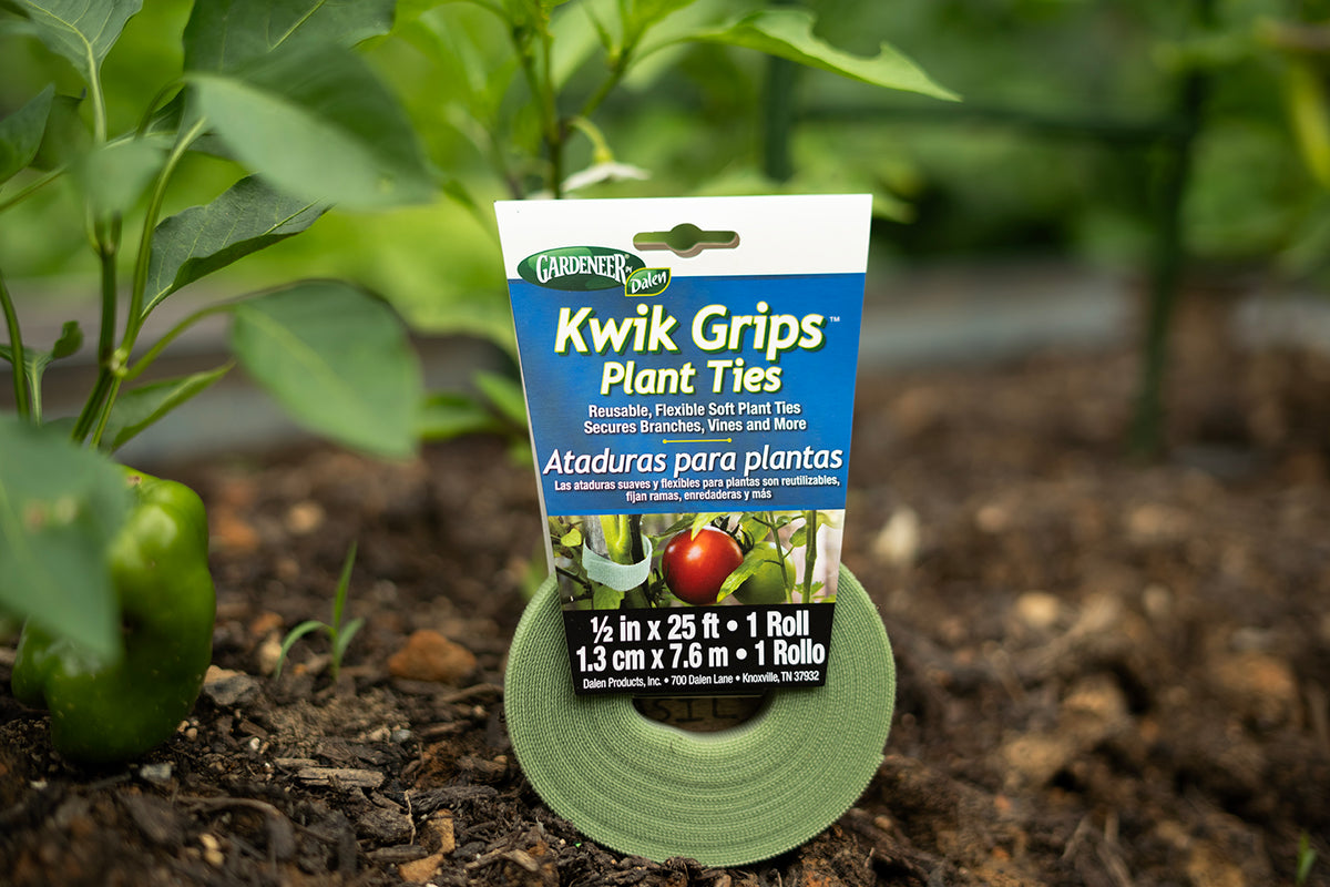 Kwik Grips™ Velcro Plant Ties for Easy Adjustments