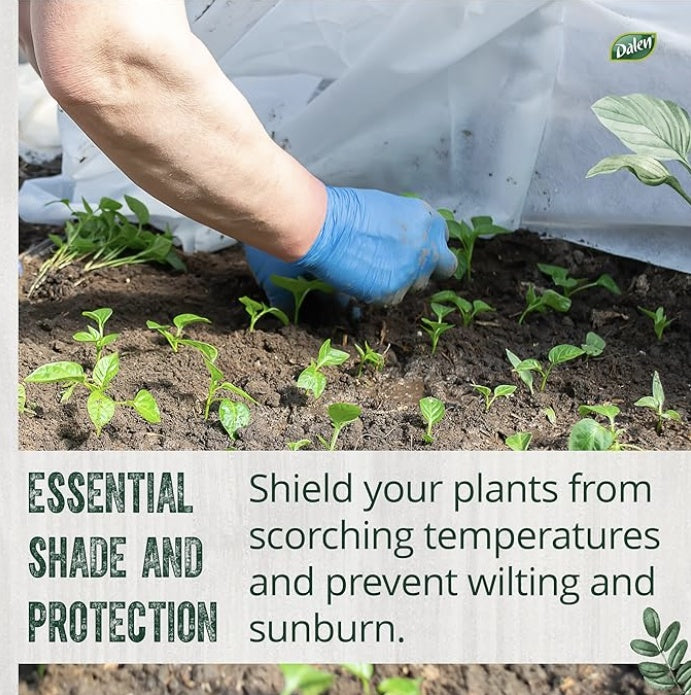 SCORCH GUARD Shade Blanket, 10ft x 15ft, Heat & Sunlight Diffuser for Garden Plants & Tomatoes