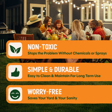 SKEET-O-TRAP Unique Mosquito Repellent Ovitrap for Yard or Garden