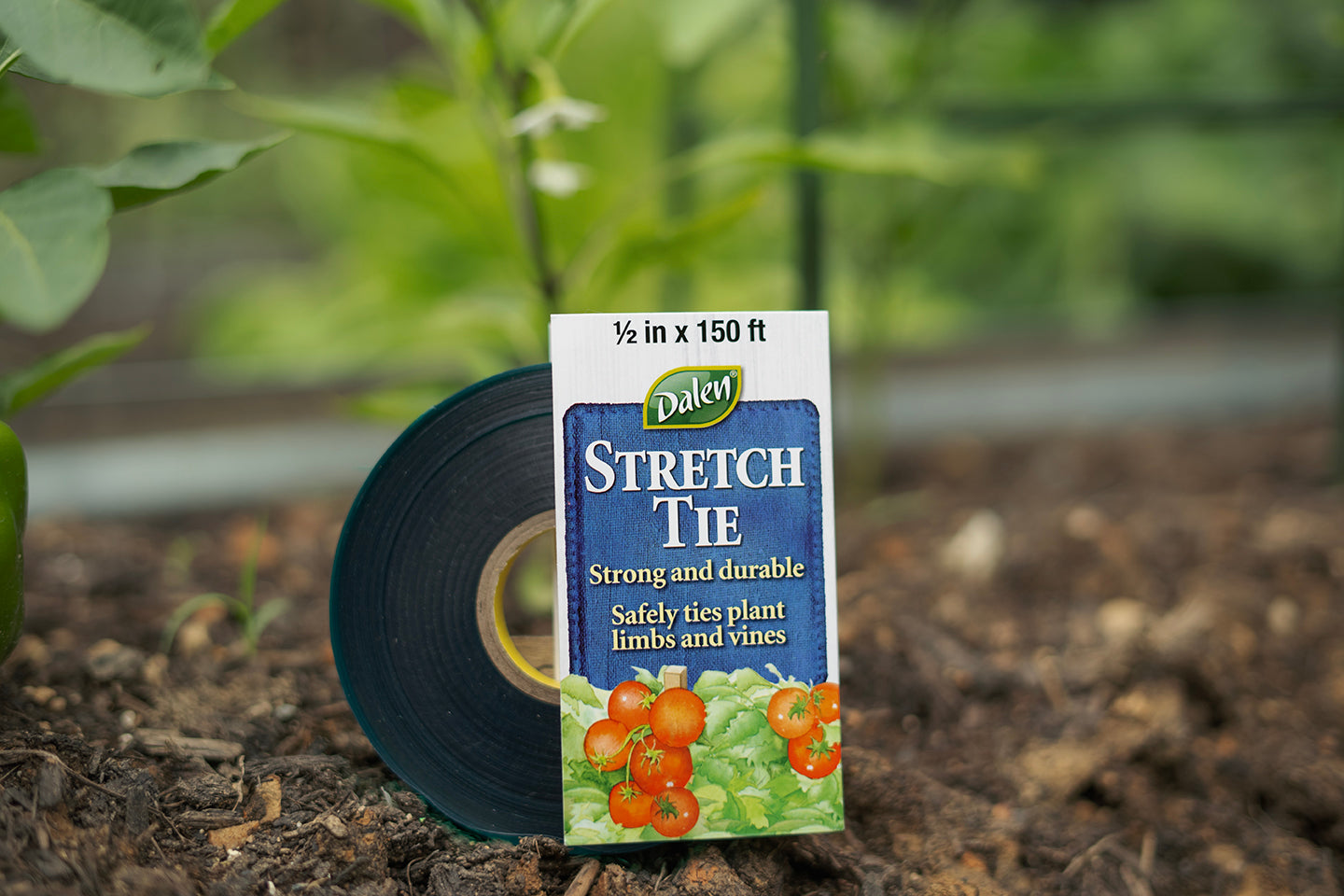 Stretch Ties for Plants, 150 ft, Flexible Training Ties for Vertical Gardening