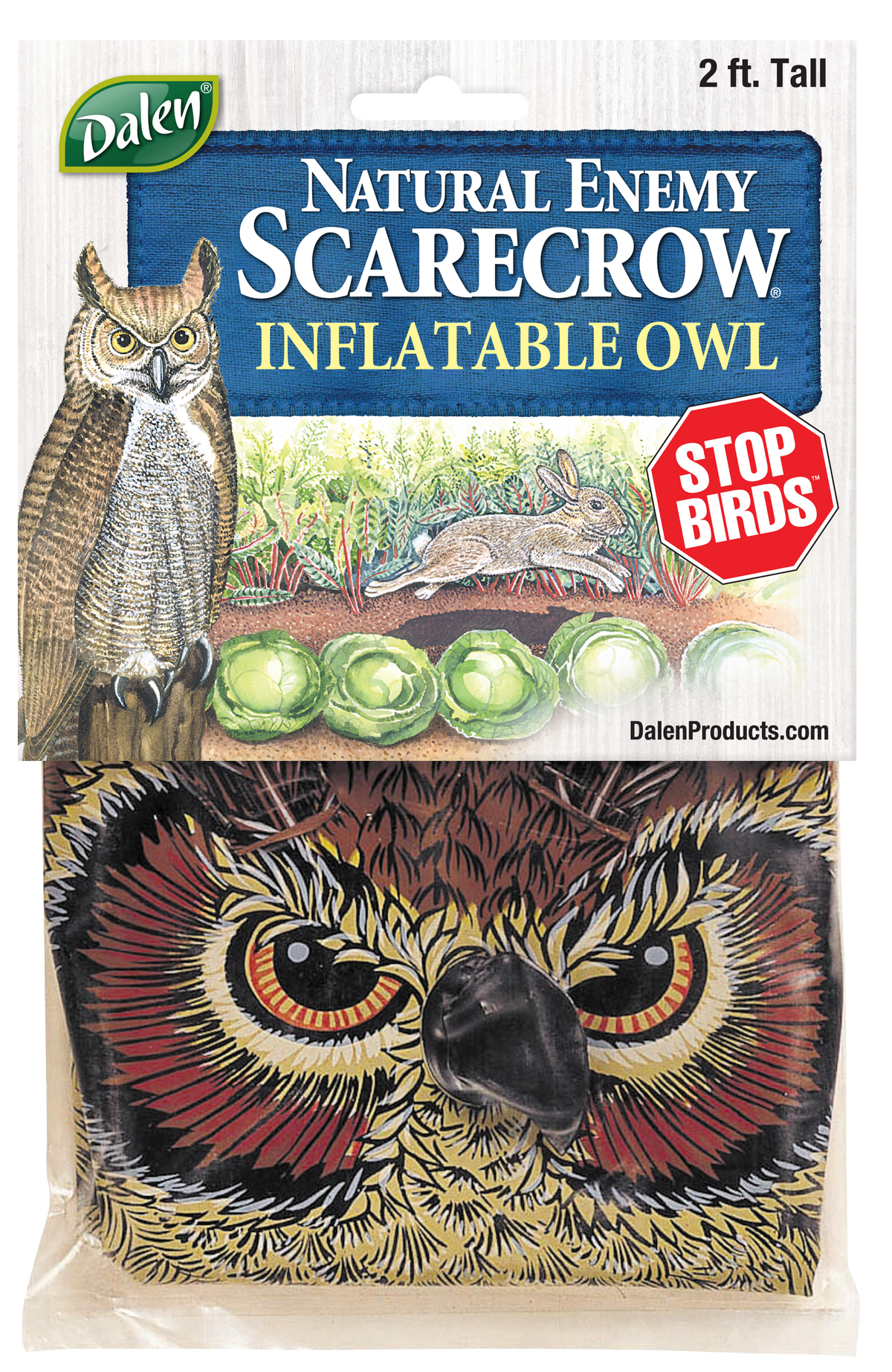 Dalen Trio of Inflatable Scarecrows Owl Snake and Guard'N Eyes