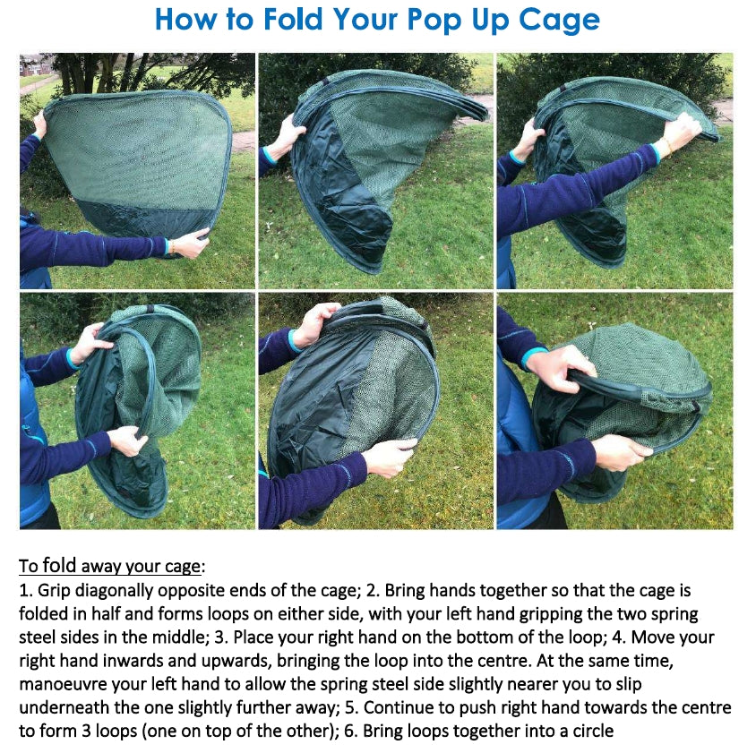 Dalen Pop-Net Multi-Size Pop-Up Garden Screen Cover Pest & Hail Barrier