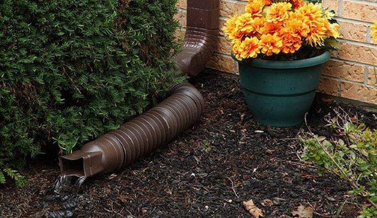 diy gutter downspout