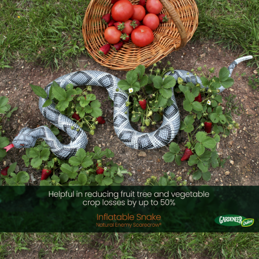 Natural Enemy Scarecrow Inflatable Snake