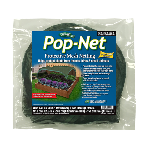 Dalen Pop-Net Multi-Size Pop-Up Garden Screen Cover Pest & Hail Barrier
