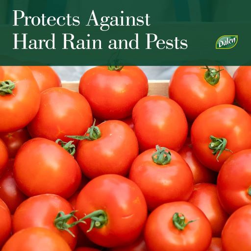 Better Reds Greenhouse Booster, Tomato Cage Add-On Cover for Faster Ripening, by Dalen Products
