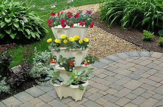 Stackable Garden - Indoor & Outdoor Vertical Planter