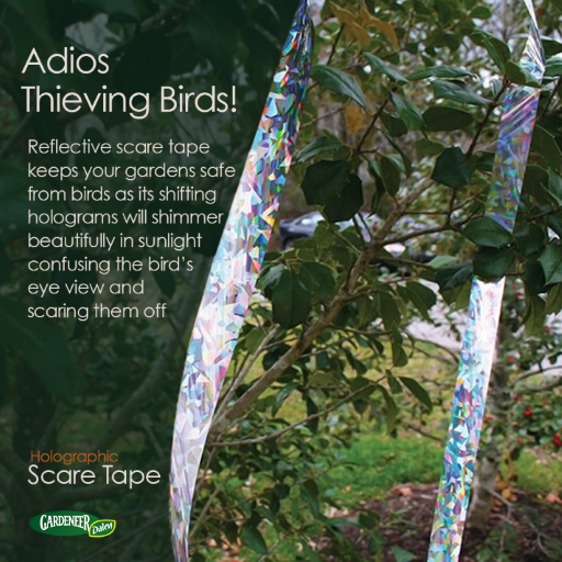 Holographic Scare Tape™ - Full Spectrum Ribbons for Frightening Birds